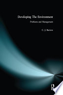Developing The Environment Book
