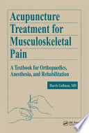 Acupuncture Treatment for Musculoskeletal Pain Book