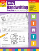Daily Handwriting Practice: Modern Manuscript, Kindergarten - Grade 6 Teacher Edition