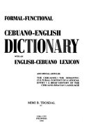 Formal functional Cebuano English Dictionary