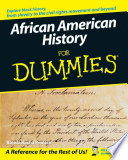 African American History For Dummies Book