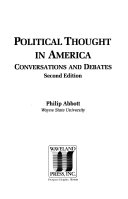 Political Thought in America Book