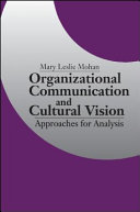 Organizational Communication and Cultural Vision