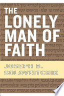 The Lonely Man of Faith Book PDF