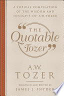 The Quotable Tozer Book