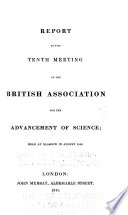 Report of the     Meeting of the British Association for the Advancement of Science