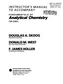 Instructor s Manual to Accompany Fundamentals of Analytical Chemistry