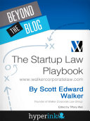 The Startup Law Playbook