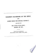 Soldier S Handbook Of The Rifle And Score Book For Special Course C