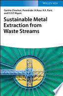 Sustainable Metal Extraction from Waste Streams Book
