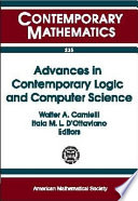Advances In Contemporary Logic And Computer Science