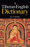 A Tibetan English Dictionary