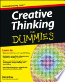 Creative Thinking For Dummies Book PDF