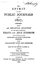 The Spirit of the Public Journals