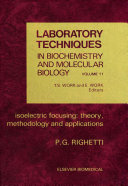 Laboratory Techniques In Biochemistry And Molecular Biology