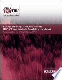 Service offerings and agreements ITIL V3 intermediate capability handbook