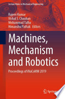 Machines  Mechanism and Robotics