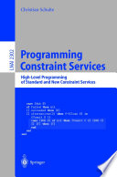 Programming Constraint Services