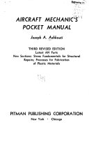Aircraft Mechanic s Pocket Manual