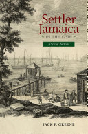 Settler Jamaica in the 1750s