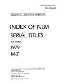 Index of NLM Serial Titles