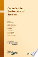 Ceramics for Environmental Systems Book