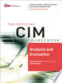 Analysis and Evaluation 2007 2008