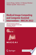 Medical Image Computing and Computer Assisted Intervention     MICCAI 2022