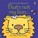 That s Not My Lion Book