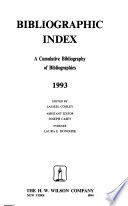 The Bibliographic Index