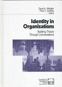 Identity In Organizations