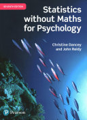 Cover of Statistics Without Maths for Psychology