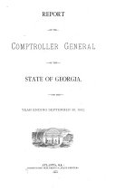 Annual Report of the Comptroller-General and Insurance Commissioner, State of Georgia for the Fiscal Years ...