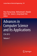 Advances in Computer Science and its Applications