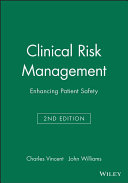 Clinical Risk Management Book