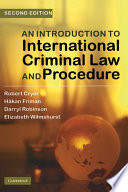 An Introduction to International Criminal Law and Procedure Book