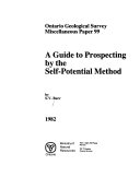 A Guide to Prospecting by the Self-potential Method