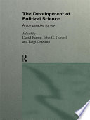 The Development of Political Science