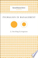 Pygmalion in Management Book