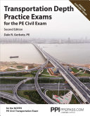 PPI Transportation Depth Practice Exams for the PE Civil Exam, 2nd Edition eText - 1 Year