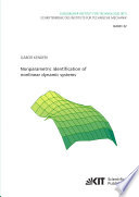 Nonparametric identification of nonlinear dynamic systems Book