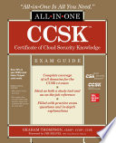 CCSK Certificate of Cloud Security Knowledge All in One Exam Guide Book