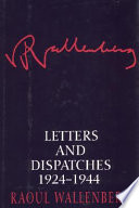 Letters and Dispatches  1924 1944 Book