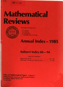 Mathematical Reviews