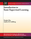 Introduction to Semi-supervised Learning