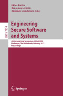 Engineering Secure Software and Systems