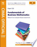 CIMA Official Learning System Fundamentals of Business Mathematics Book