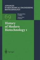 History of Modern Biotechnology I Book