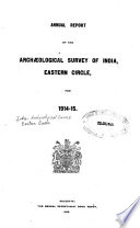 Annual Report of the Archaeological Survey  Eastern Circle for