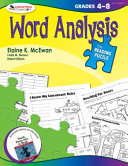 The Reading Puzzle: Word Analysis, Grades 4-8